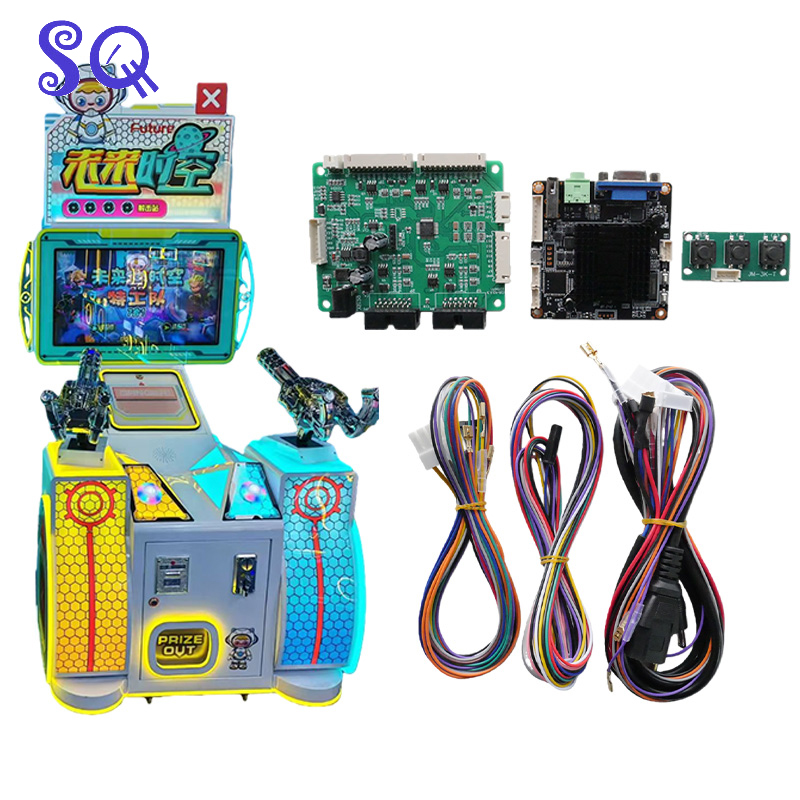 Racing Arcade Cabinet - 21 Multi Mode Themes Shooting Game
