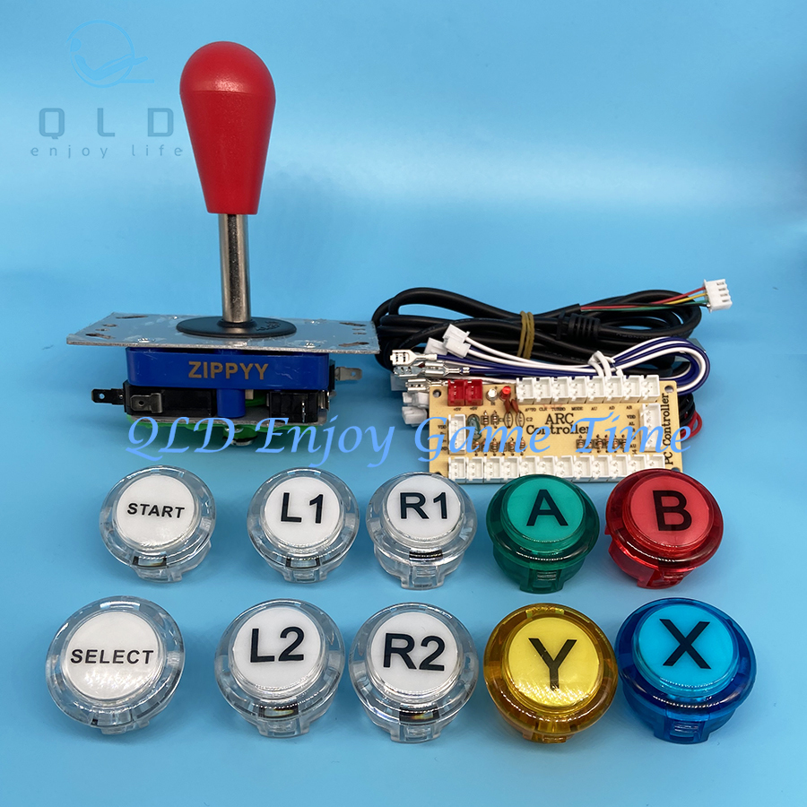 Racing Arcade Cabinet - Arcade DIY Kit with USB Encoder,