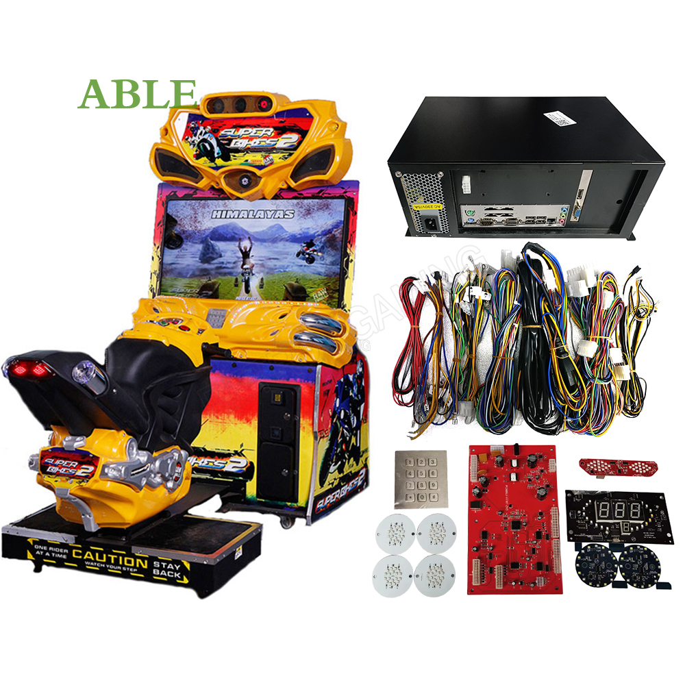 Racing Arcade Cabinet - F&F Arcade Super Bike 2 Fast