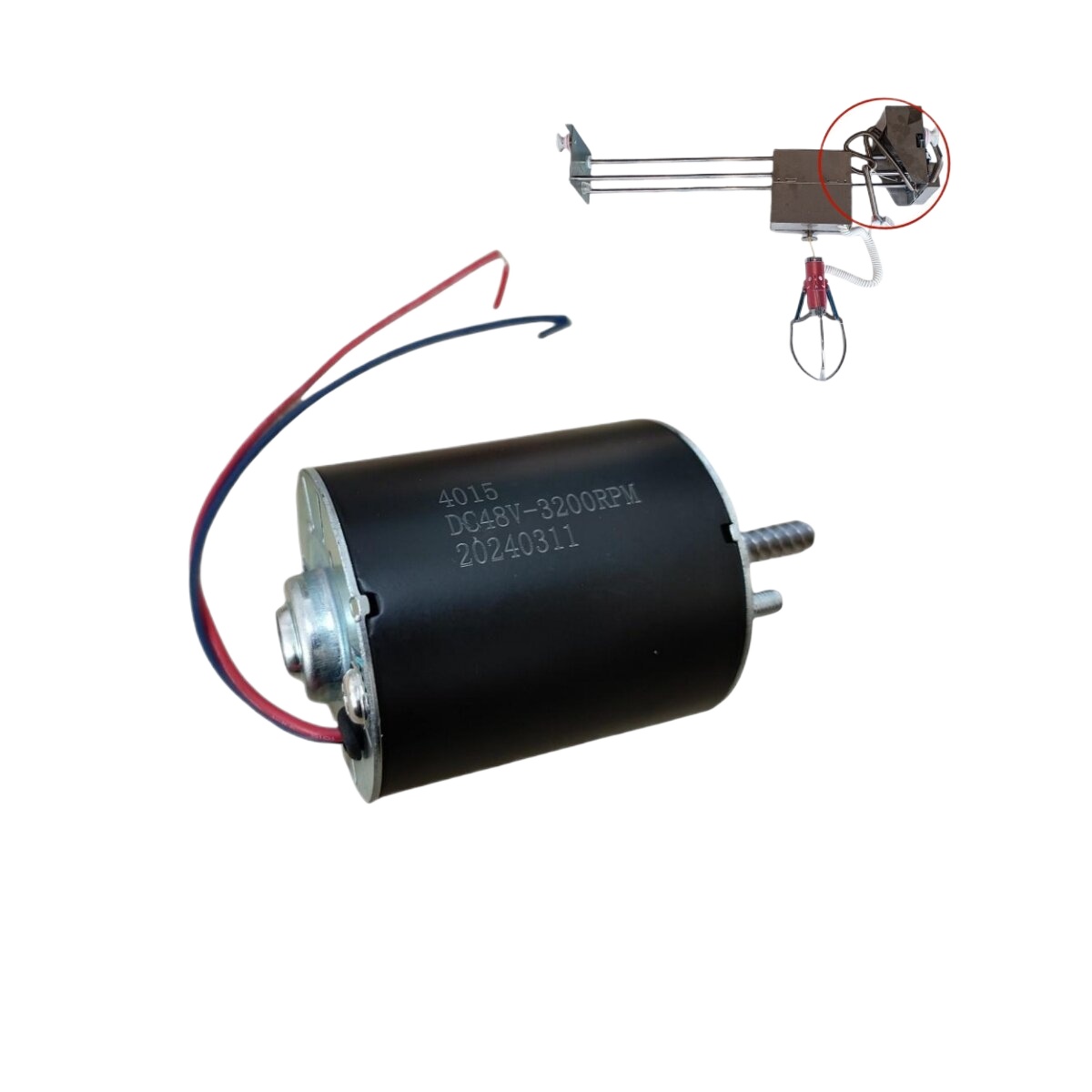 Crane Claw Motor - 48V Coin Operated Arcade Machine Accessory