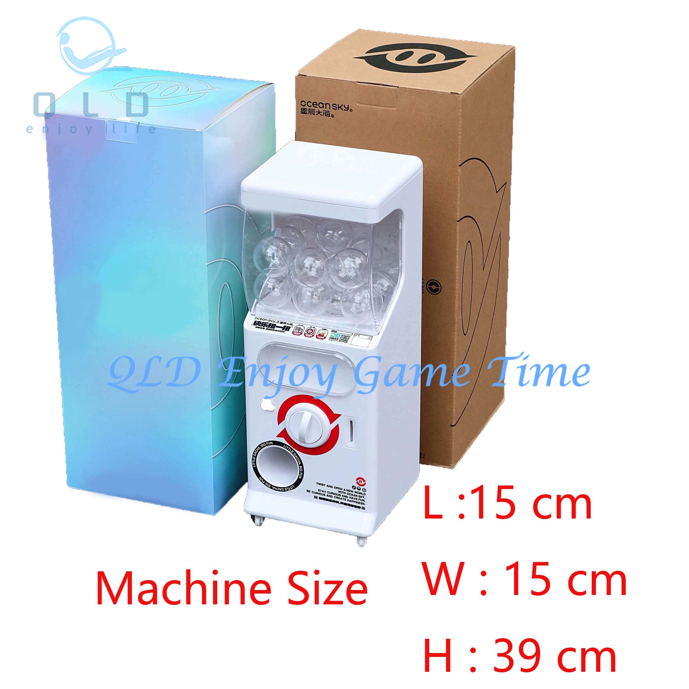 Mini Gachapon 35mm Egg Twistin - Arcade Card Vending Machine 评论和价格