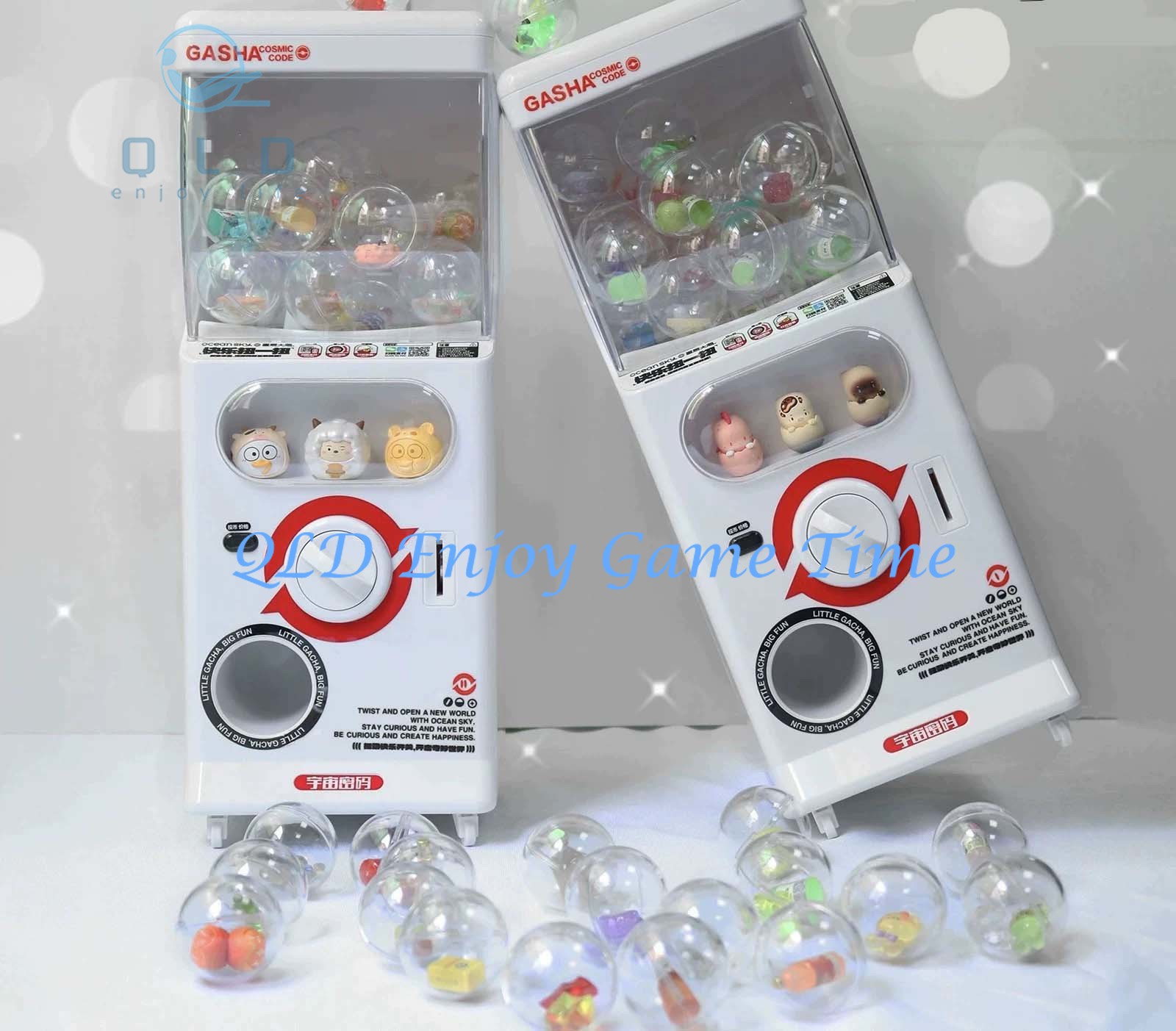 Mini Gachapon 35mm Egg Twistin - Arcade Card Vending Machine 评论和价格