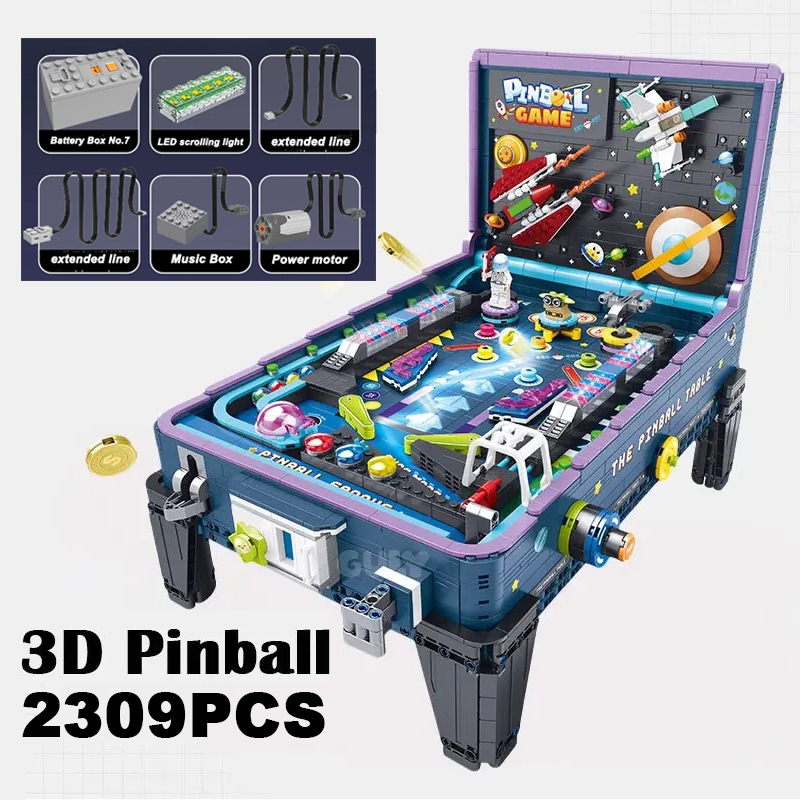 2309PCS Creative 3D Pinball Ga - Pinball Machine 评论和价格