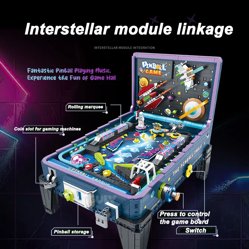 2309PCS Creative 3D Pinball Ga - Pinball Machine 评论和价格