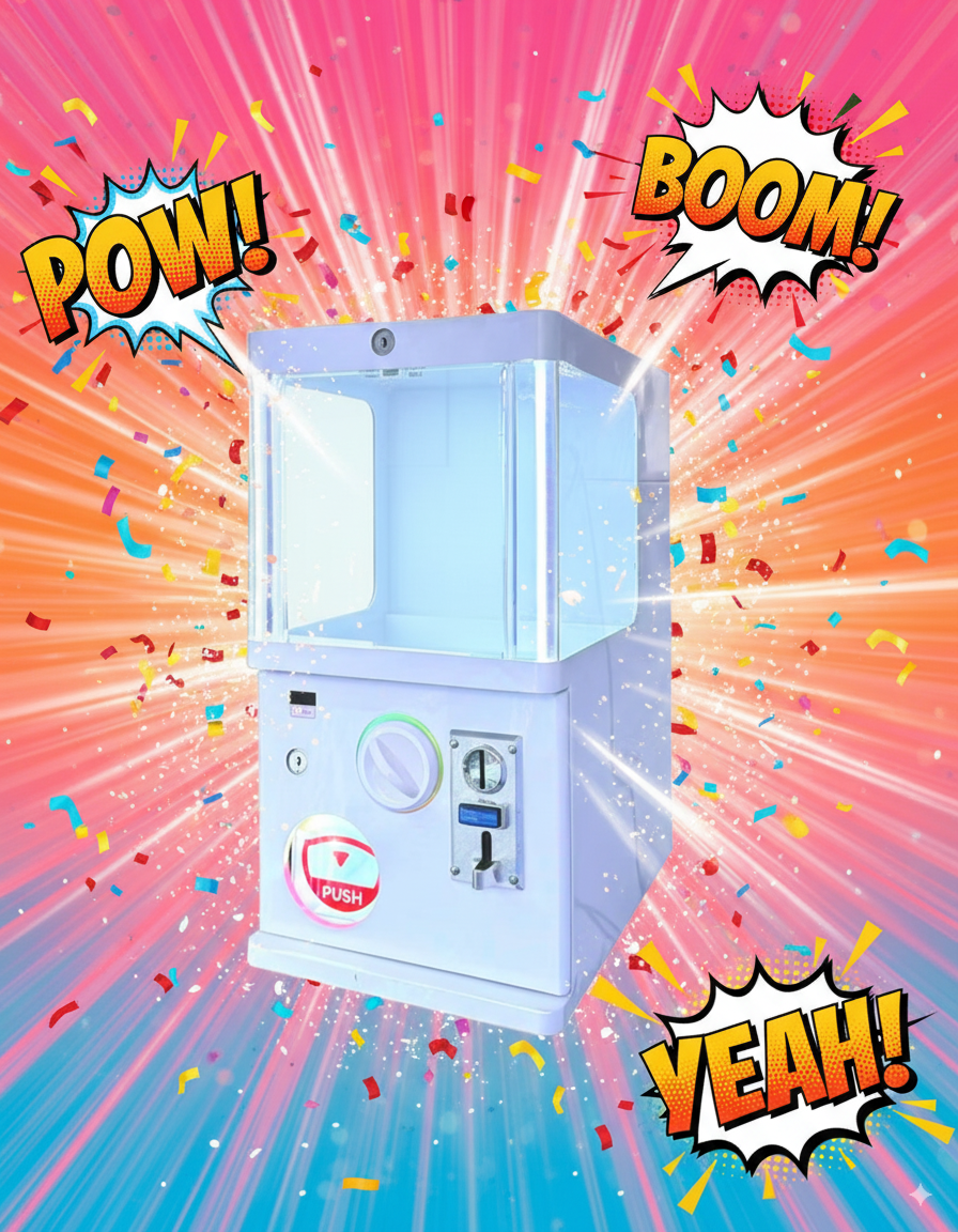 Metal Capsule Vending Machine  - Arcade Card Vending Machine 评论和价格