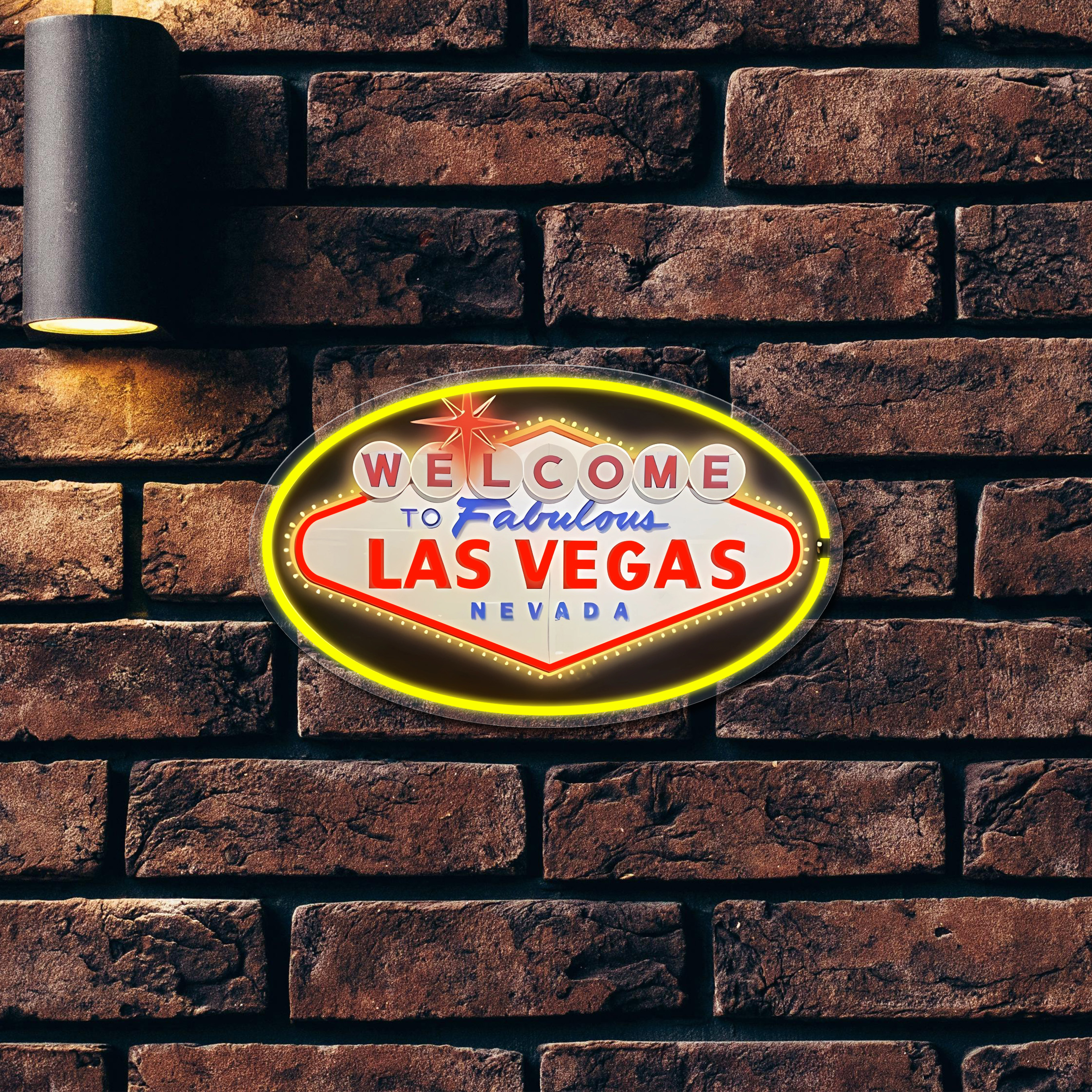 1 piece Welcome to Las Vegas L - Arcade Vegas 评论和价格