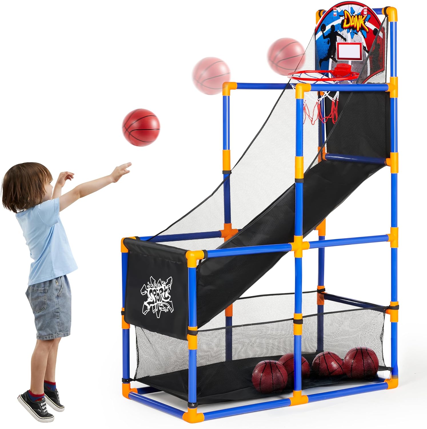 Arcade Basketball Game Set wit - Arcade Games & Vending Llc Photos 评论和价格