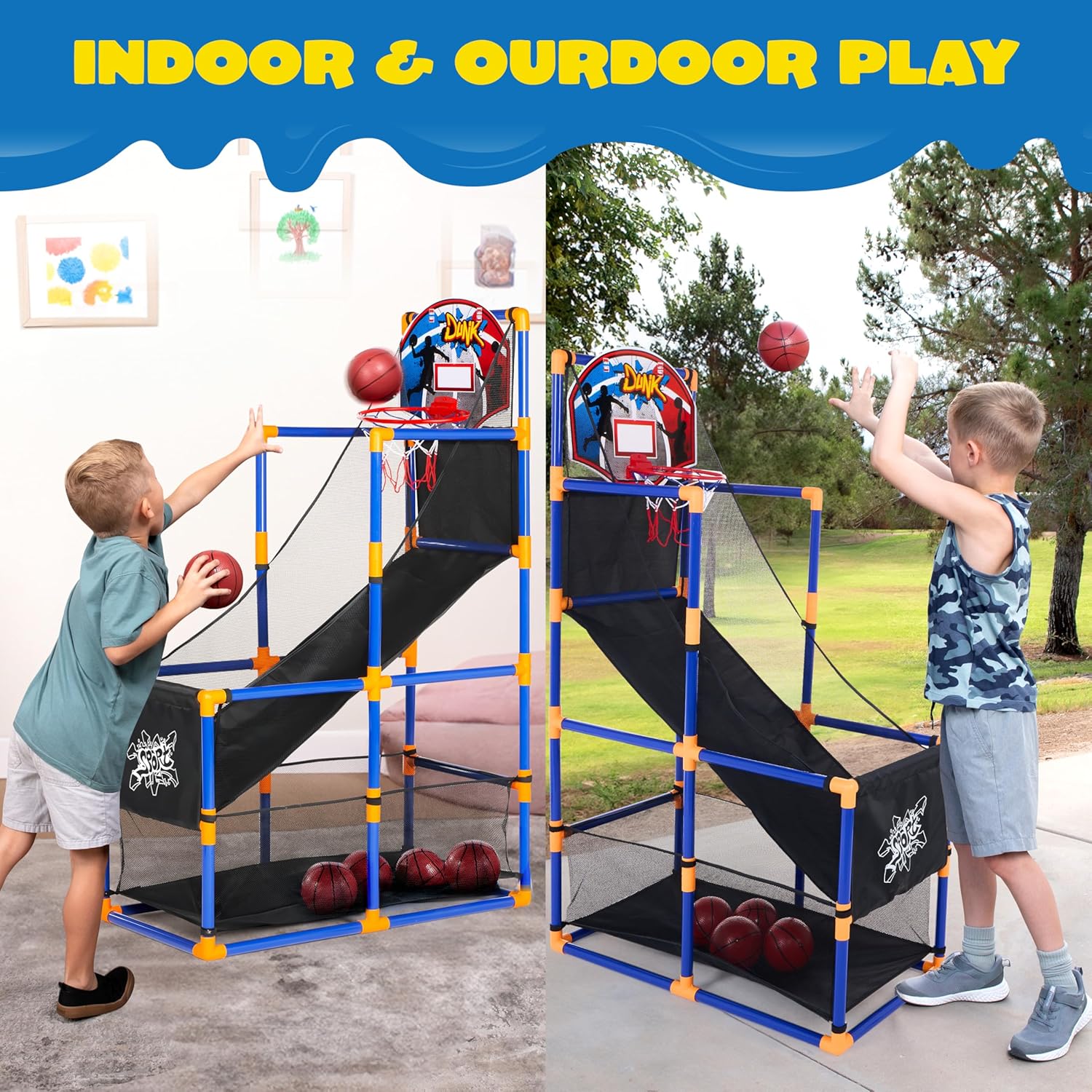 Arcade Basketball Game Set wit - Arcade Games & Vending Llc Photos 评论和价格