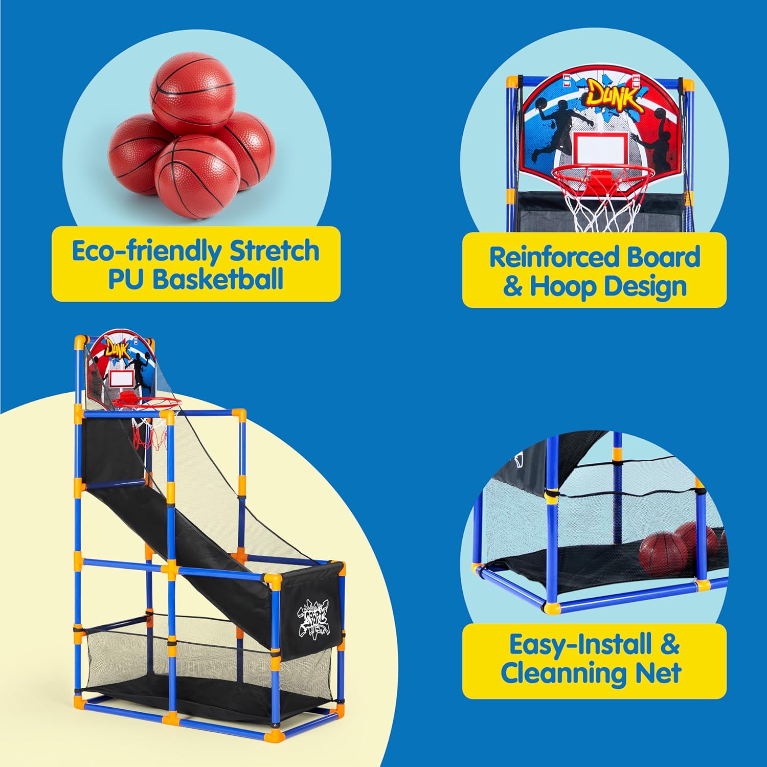 Arcade Basketball Game Set wit - Arcade Games & Vending Llc Photos 评论和价格