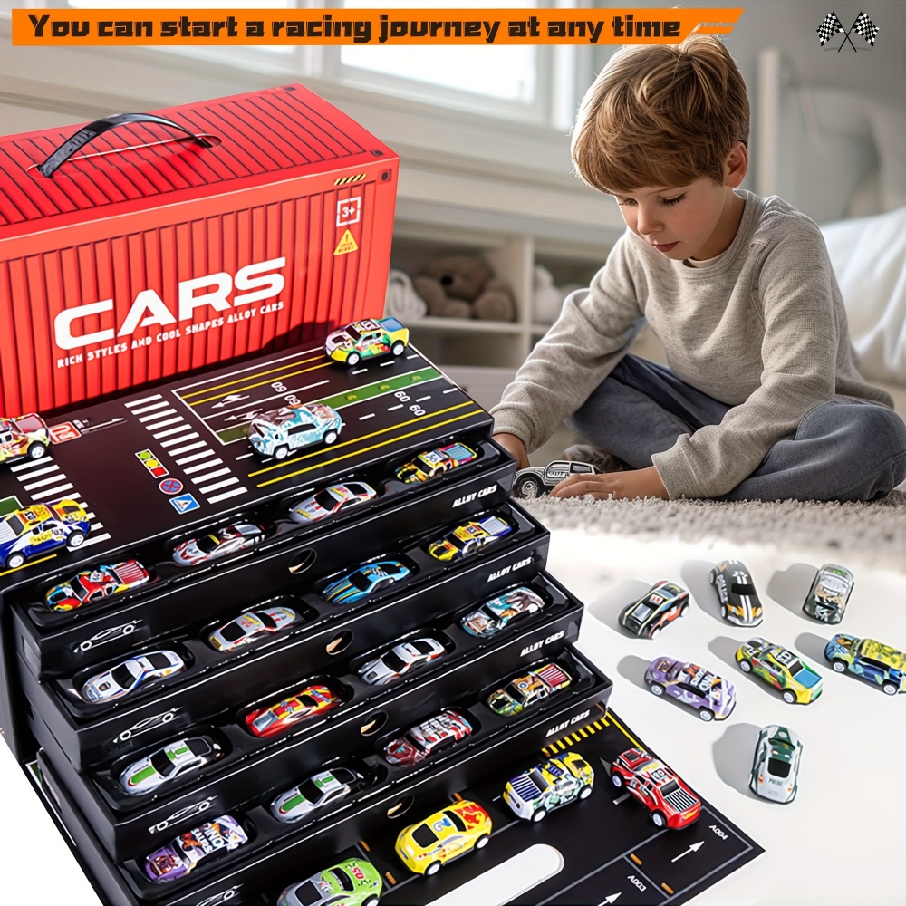 Toy Cars for Kids, 48 Pull Bac - Racing Arcade Cabinet 评论和价格