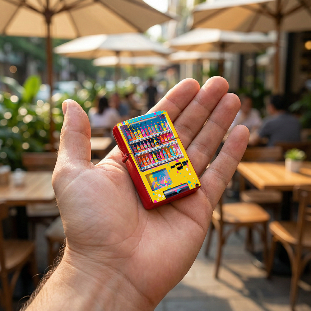 Pop Art Vending Machine Flip T - Arcade Style Vending Machine 评论和价格