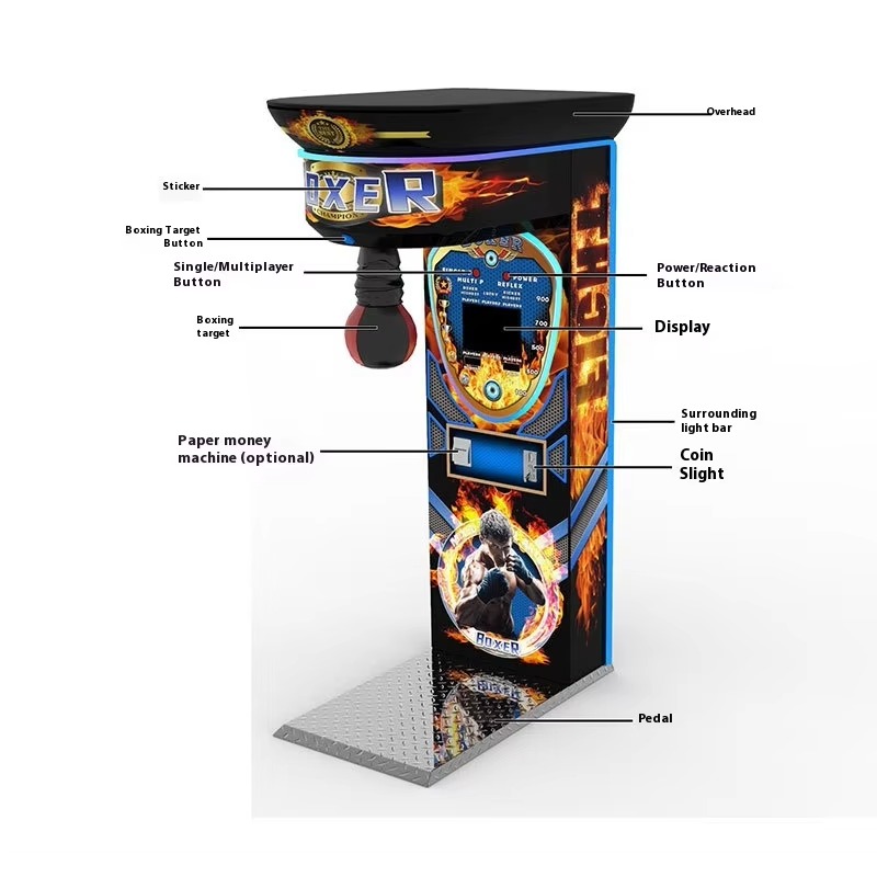Black King Boxing Arcade Machi - Arcade Game Coin 评论和价格