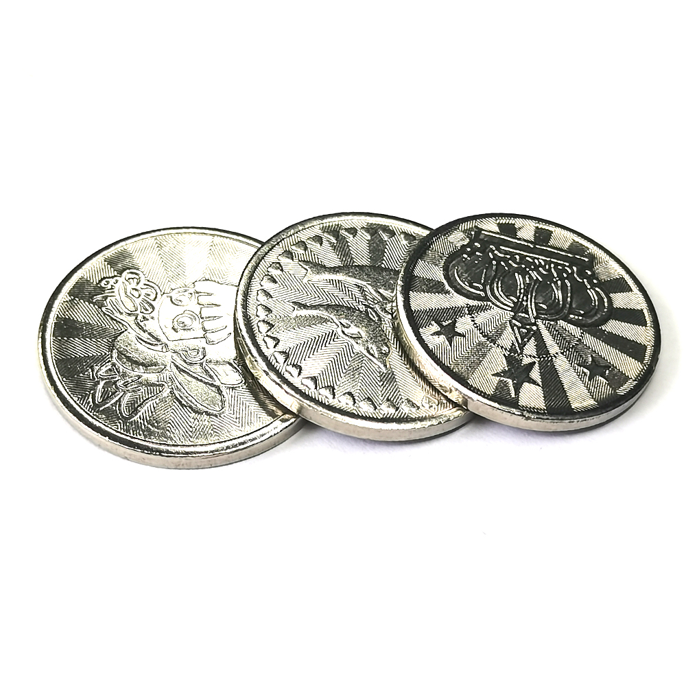 100PCS  Coins Tokens Stainless - Arcade Vending Machine 评论和价格