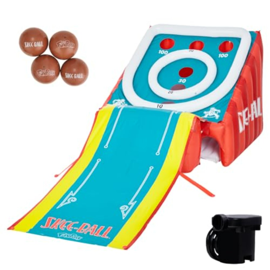 11 Ft Inflatable Skee-Ball Gam - Skee Ball Arcade 评论和价格
