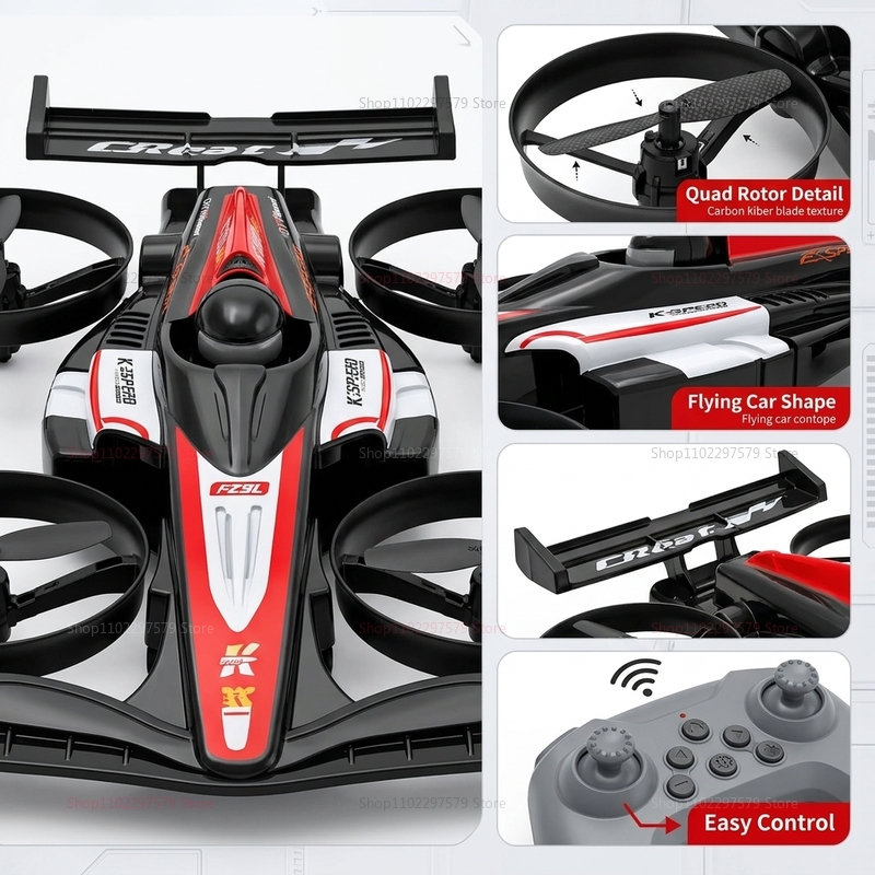 Mini RC Flying Car Transformab - Racing Arcade Cabinet 评论和价格