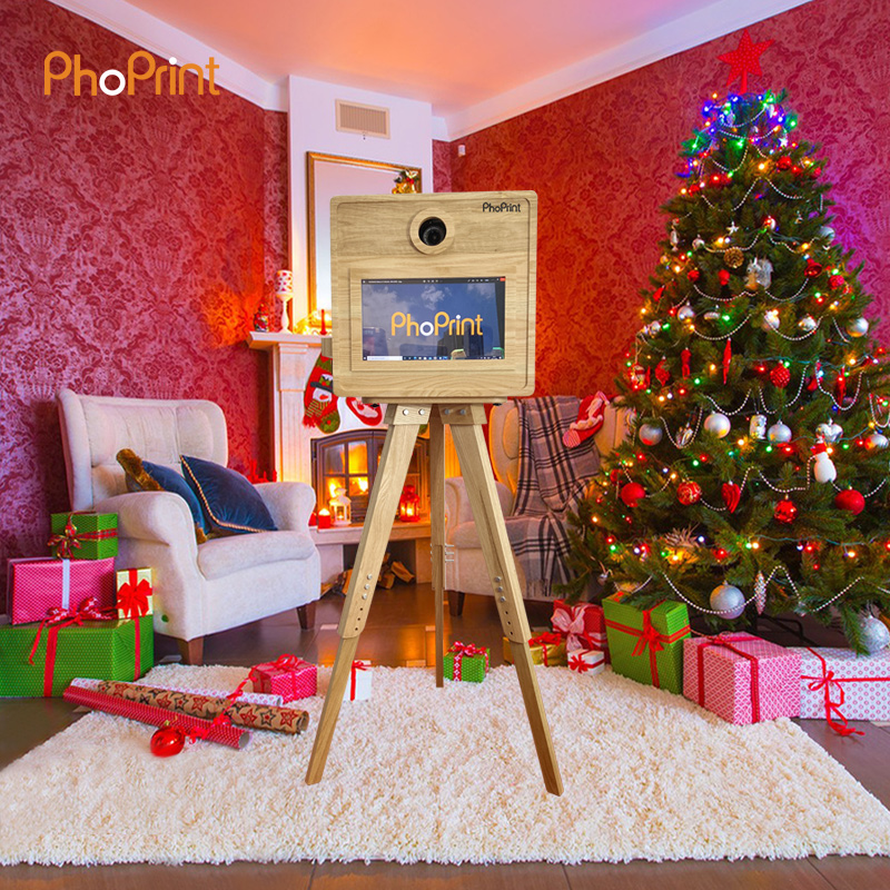 Phoprint Wood Photo Booth Vint - Photo Booth Machine 评论和价格