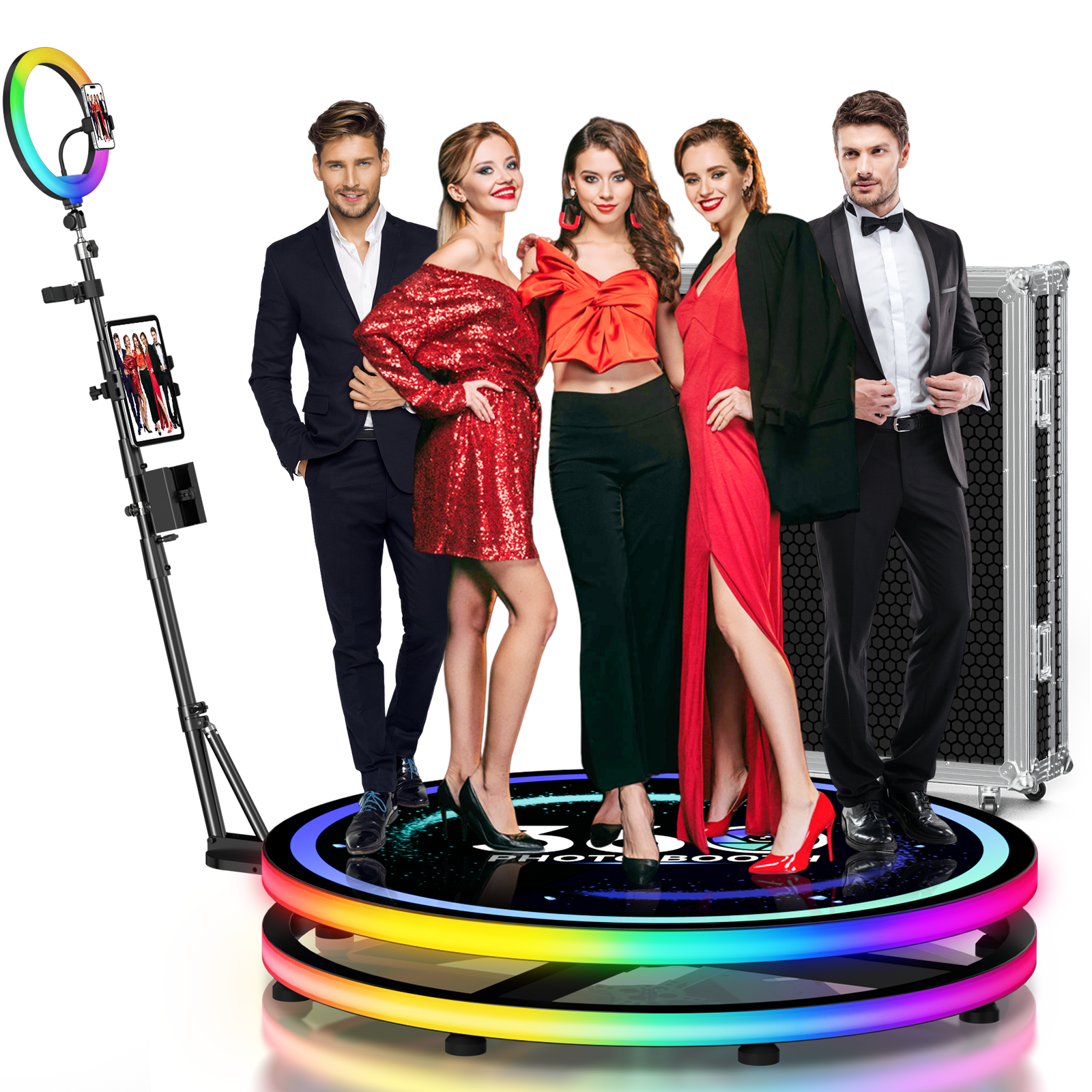 360 Rotating Photo Booth Ring  - Photo Booth Machine 评论和价格